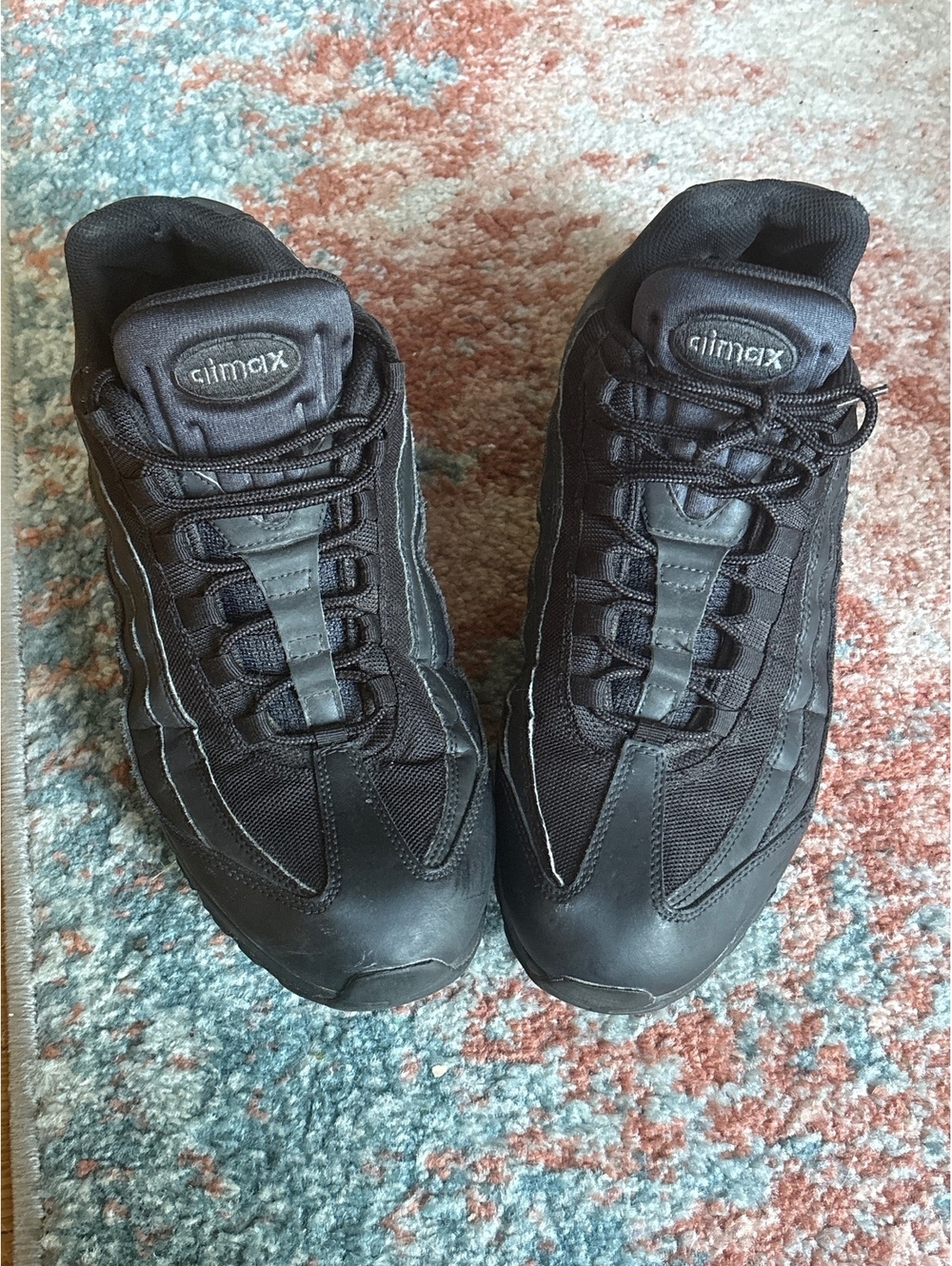 Nike Air Max 95 Essential Triple Black 2020 size 14